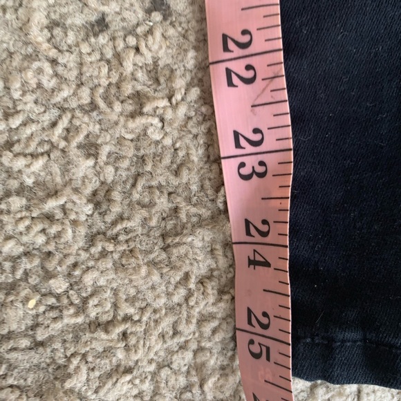 🎀3/$25🎀 American Eagle size 0S Ne(x)t Level Stretch black jeans, EUC - Picture 2 of 6